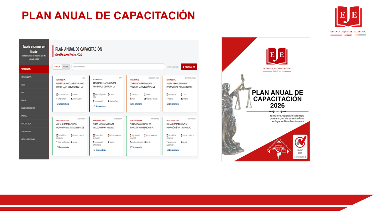 PLAN ACADEMICO DE CAPACITACIÓN 2026