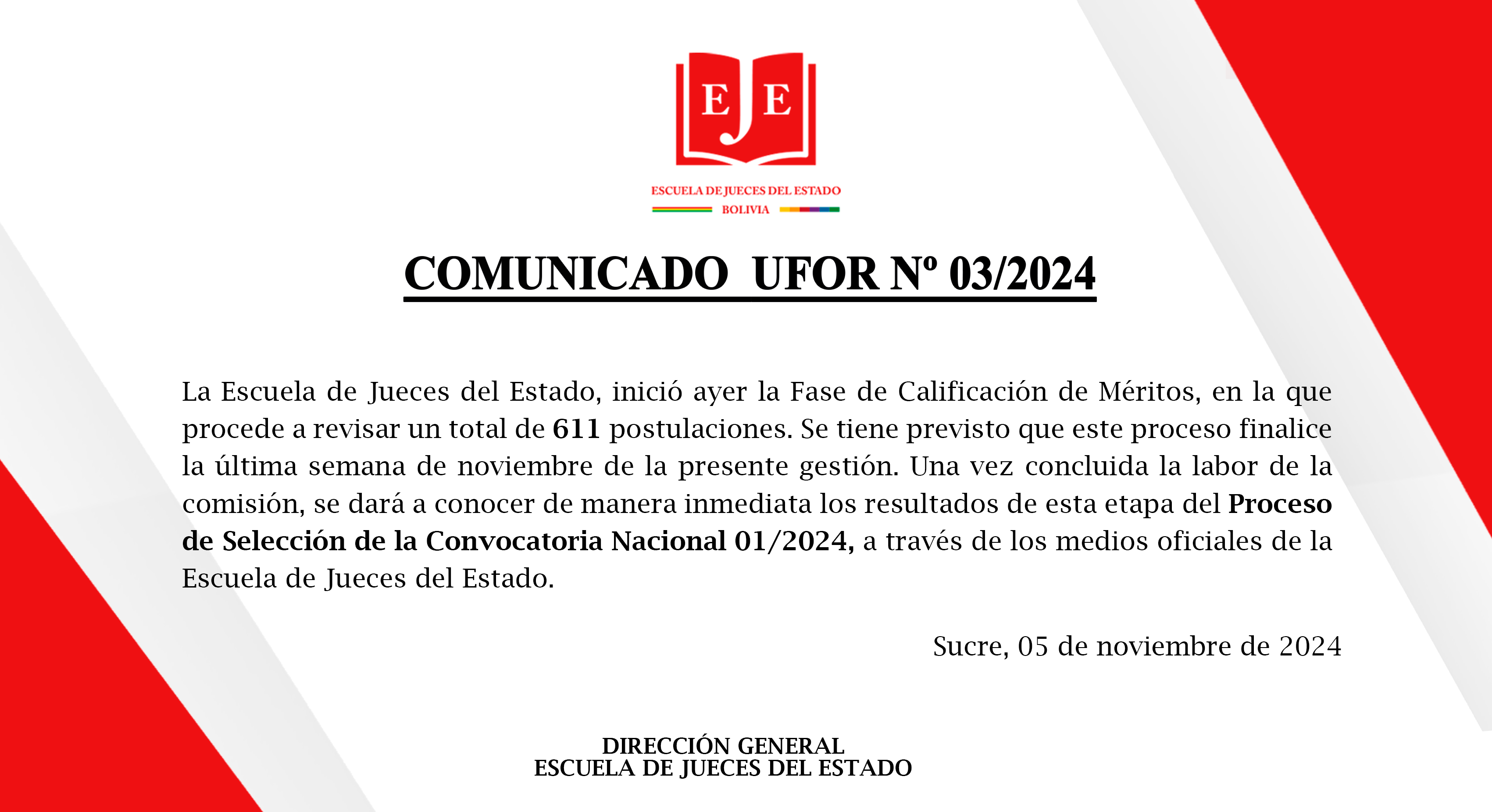 COMUNICADO UFOR 03/2024