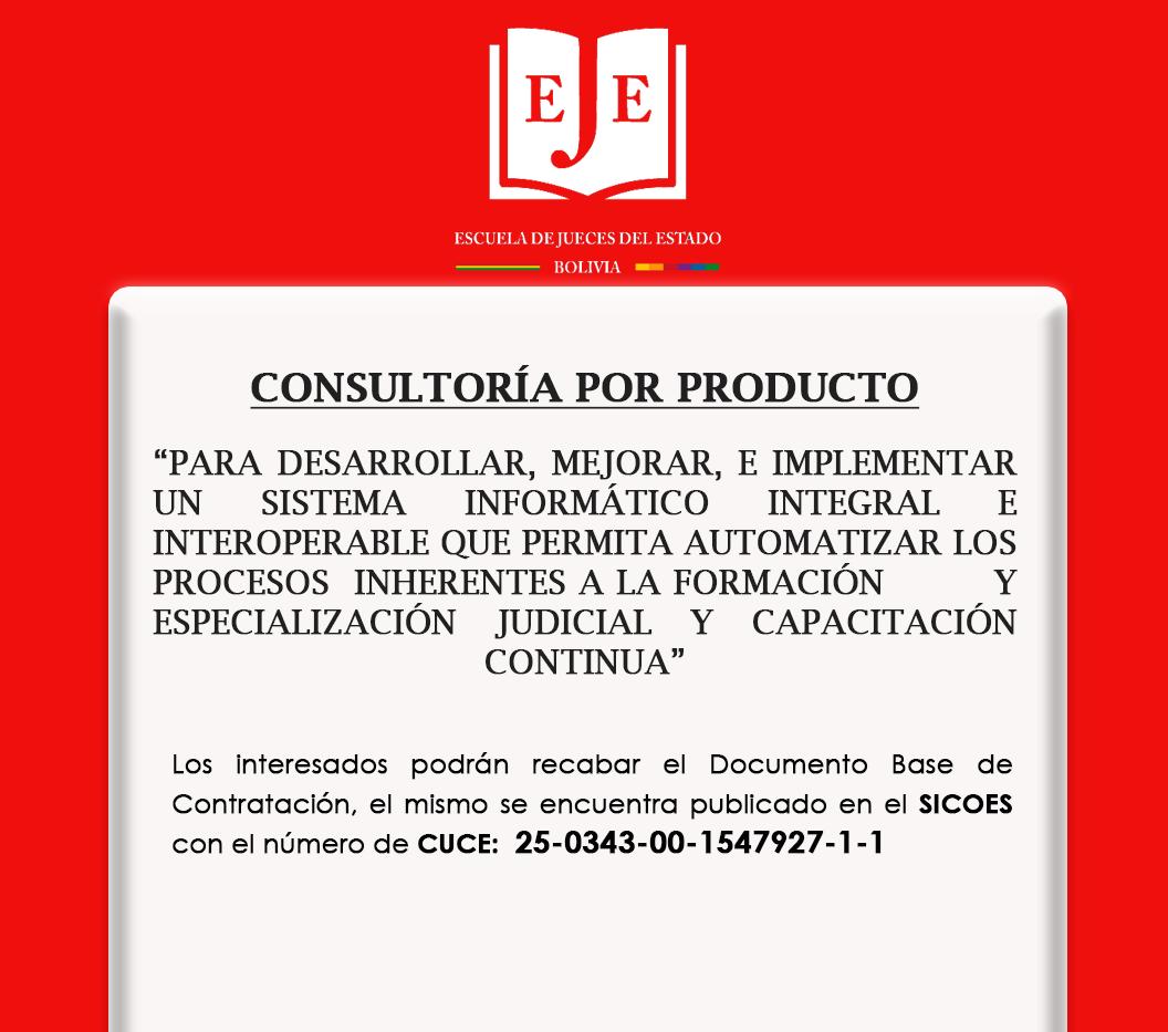 CONSULTORIA POR PRODUCTO - 2025