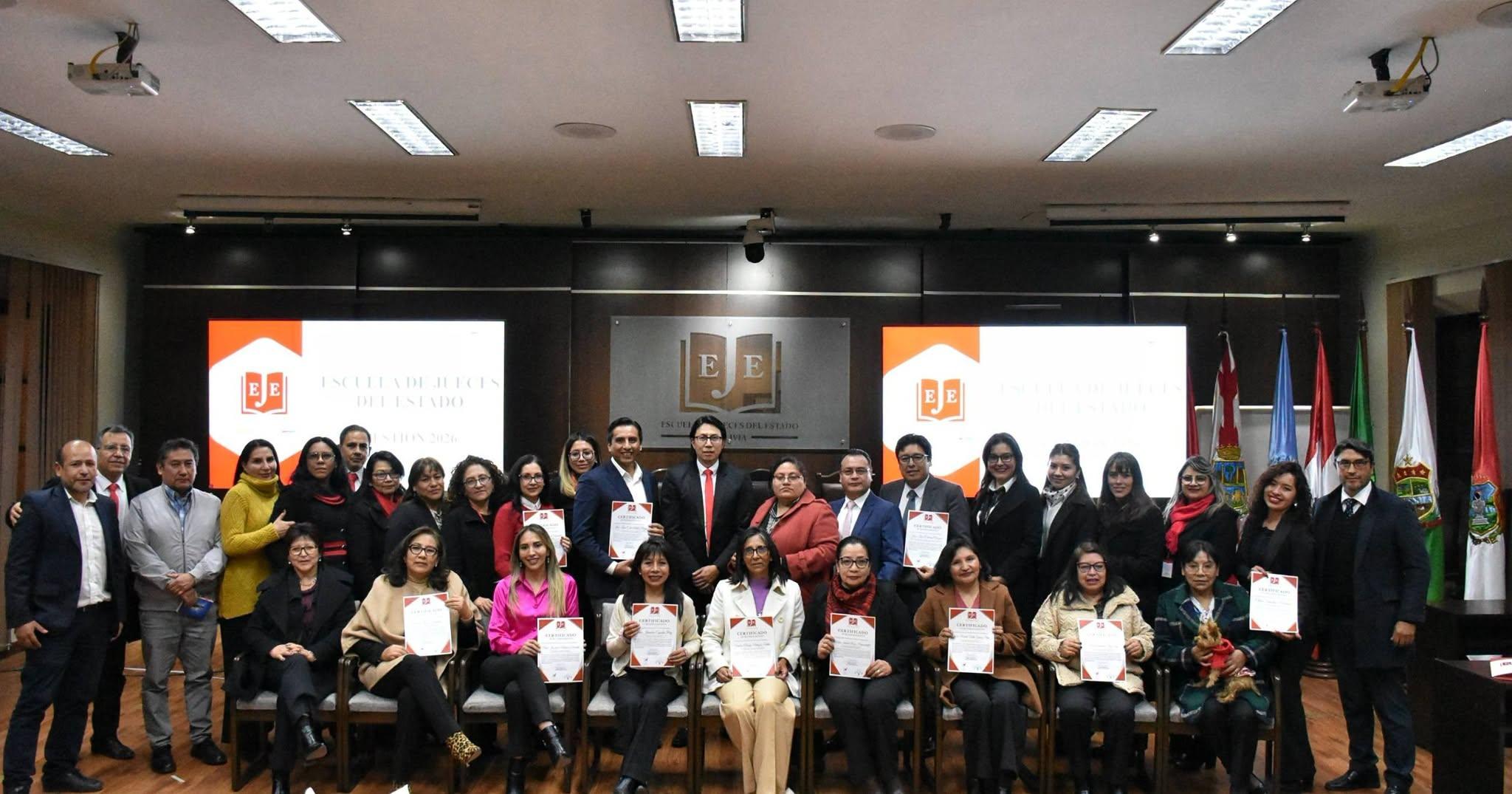 EJE FORTALECE LA FORMACIÓN JUDICIAL CON LA VALIDACIÓN DEL NUEVO PLAN CURRICULAR DEL QUINTO CURSO DE ESPECIALIZACIÓN JUDICIAL
