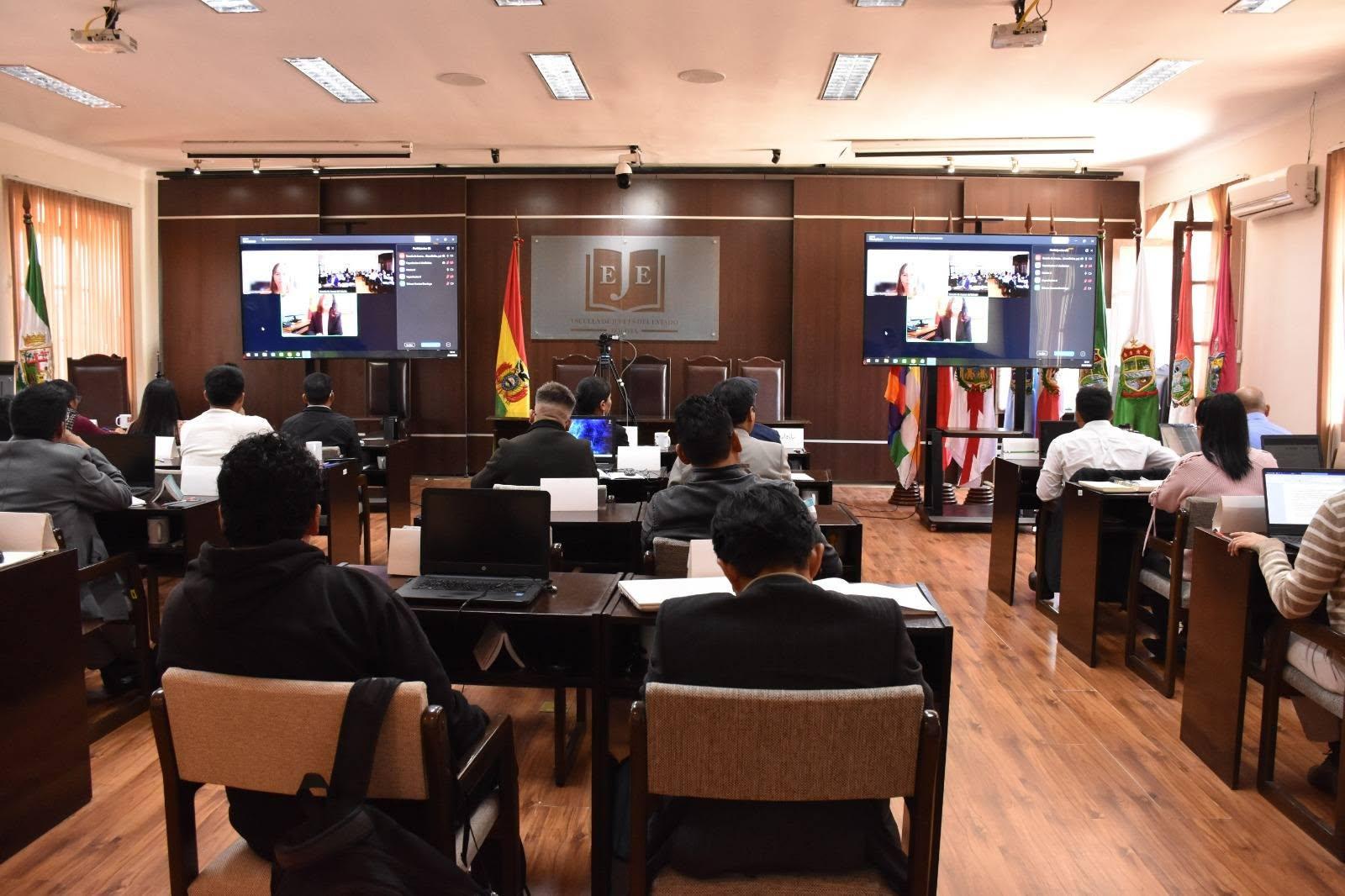 ESCUELA DE JUECES DEL ESTADO FORTALECE LA FORMACIÓN JUDICIAL CON CONFERENCIA INTERNACIONAL SOBRE JUSTICIA PENAL JUVENIL