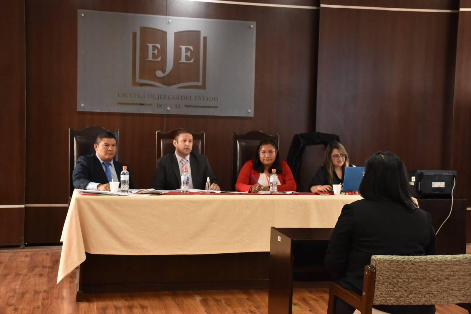 EJE CONCLUYE LA FASE DE ENTREVISTAS DEL PROCESO DE SELECCIÓN DEL QUINTO CURSO DE FORMACIÓN JUDICIAL