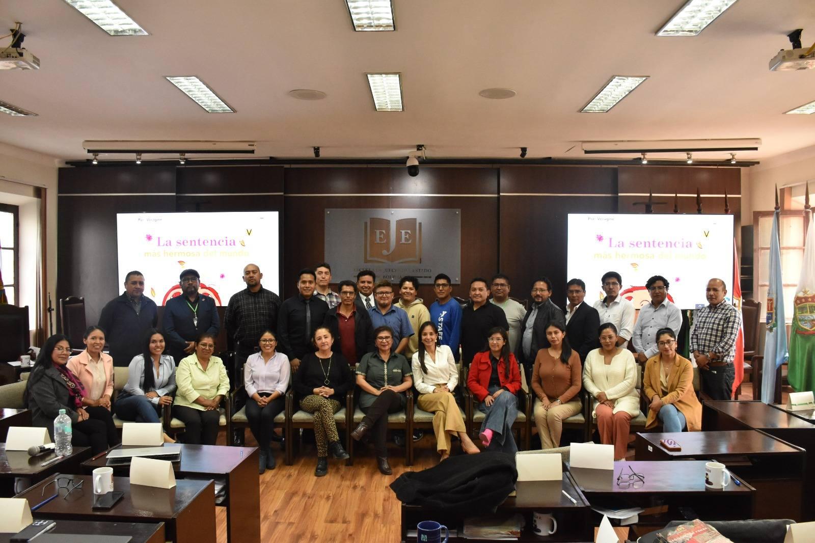 EJE CONCLUYE UNIDADES DEL MÓDULO DE ESPECIALIDAD PENAL DEL CUARTO CURSO DE FORMACIÓN JUDICIAL