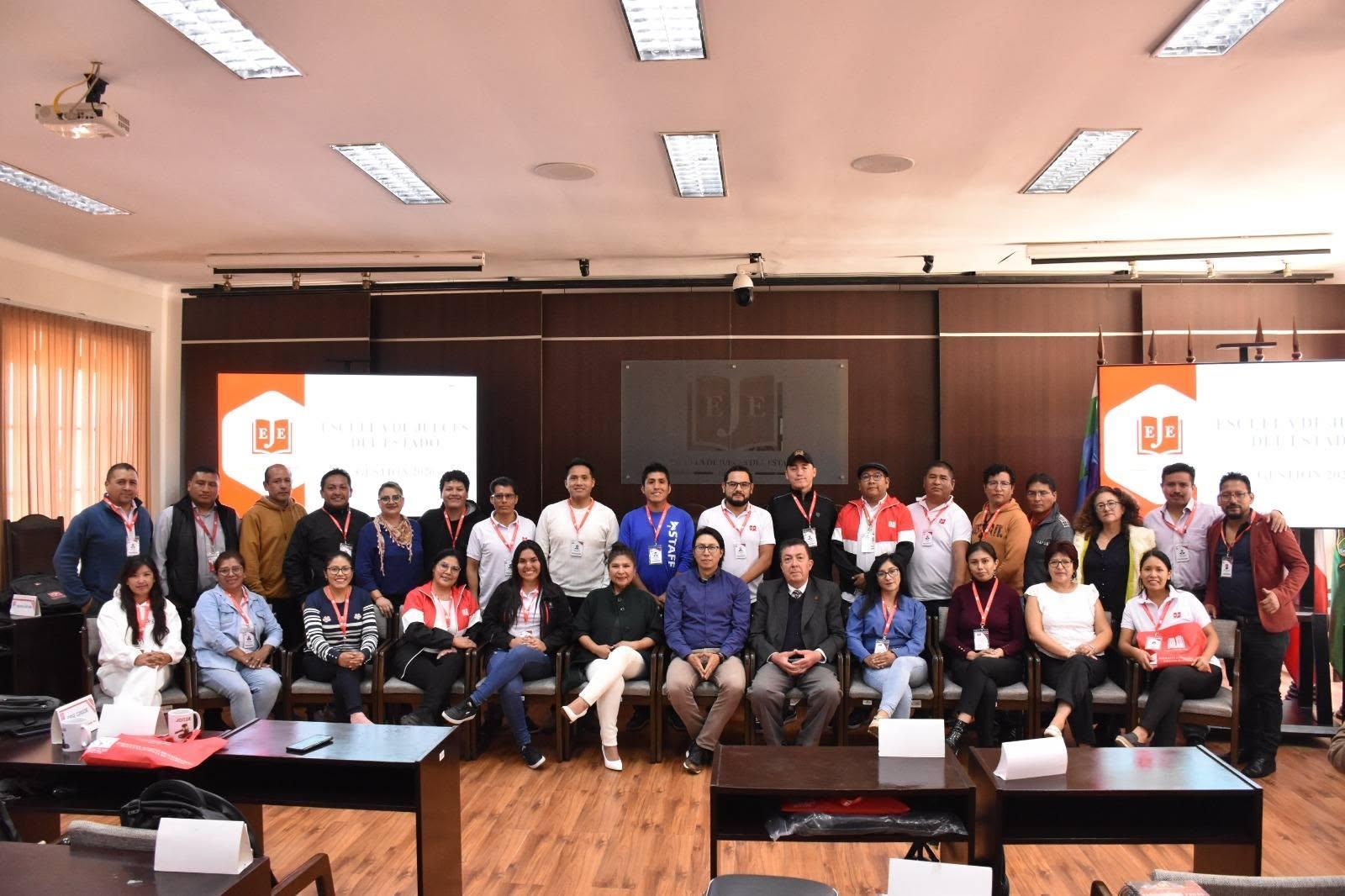 EJE CONCLUYE CLASES PRESENCIALES DEL CUARTO CURSO DE FORMACIÓN Y ESPECIALIZACIÓN JUDICIAL EN ÁREA ORDINARIA