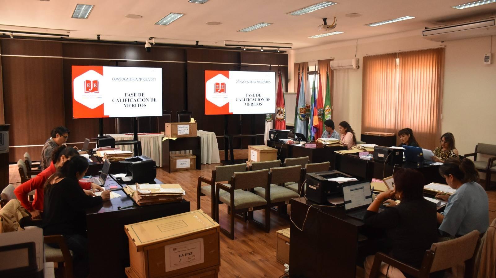 LA EJE REALIZA LA CALIFICACIÓN DE MÉRITOS GARANTIZANDO TRANSPARENCIA Y LEGALIDAD