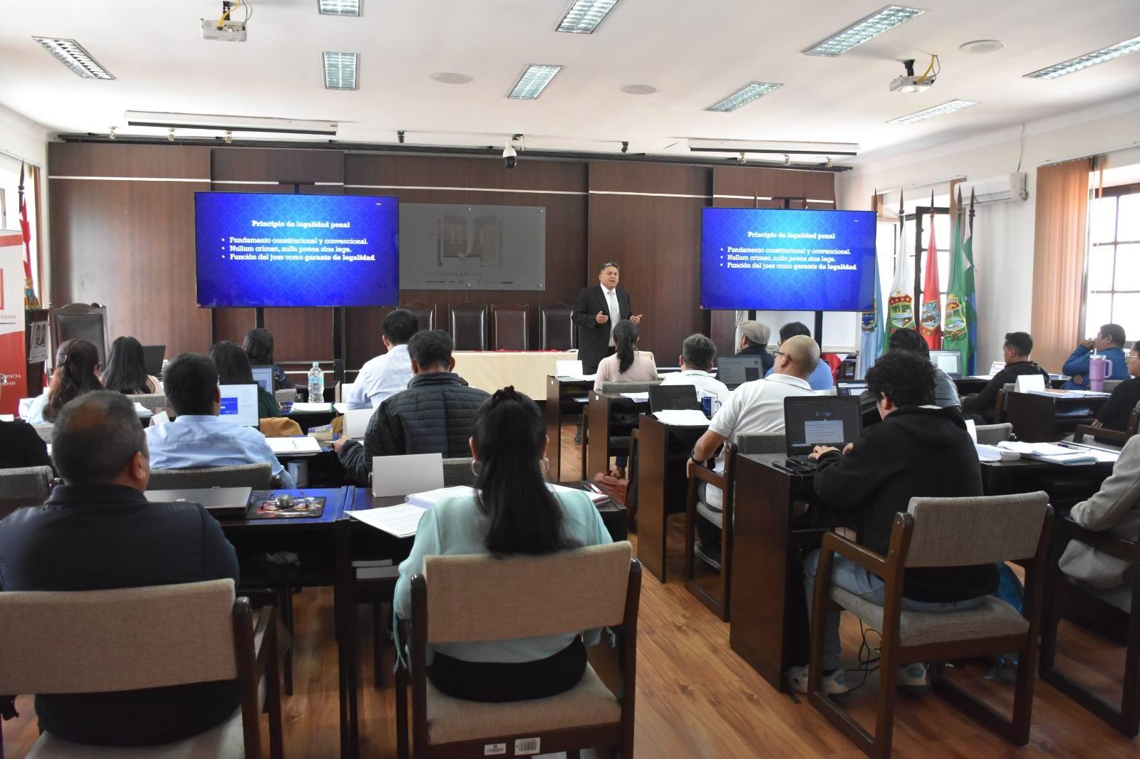 EJE CONCLUYE LAS PRIMERAS UNIDADES DEL MÓDULO DE ESPECIALIDAD EN MATERIA PENAL DEL CUARTO CURSO DE FORMACIÓN JUDICIAL