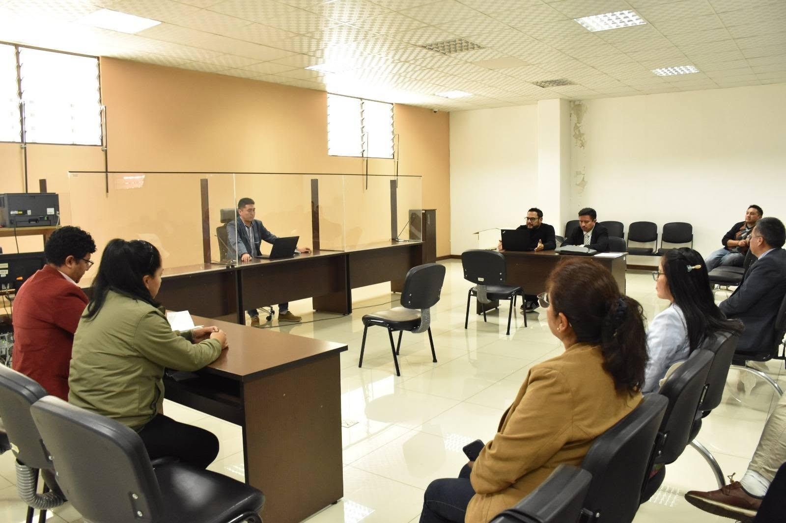 ESTUDIANTES DEL CUARTO CURSO DE FORMACIÓN JUDICIAL FORTALECEN SUS COMPETENCIAS CON SIMULACIÓN DE AUDIENCIAS EN MATERIA DE NIÑEZ Y ADOLESCENCIA
