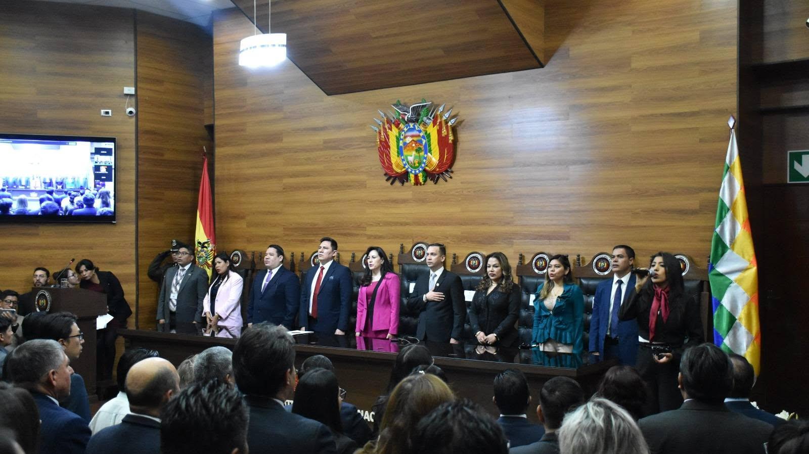 EJE PARTICIPA EN ACTOS CONMEMORATIVOS POR EL XXVIII ANIVERSARIO DEL TRIBUNAL CONSTITUCIONAL PLURINACIONAL