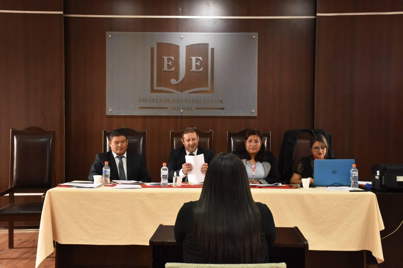 EJE CONTINÚA LA FASE DE ENTREVISTAS DEL PROCESO DE SELECCIÓN DEL QUINTO CURSO DE FORMACIÓN JUDICIAL