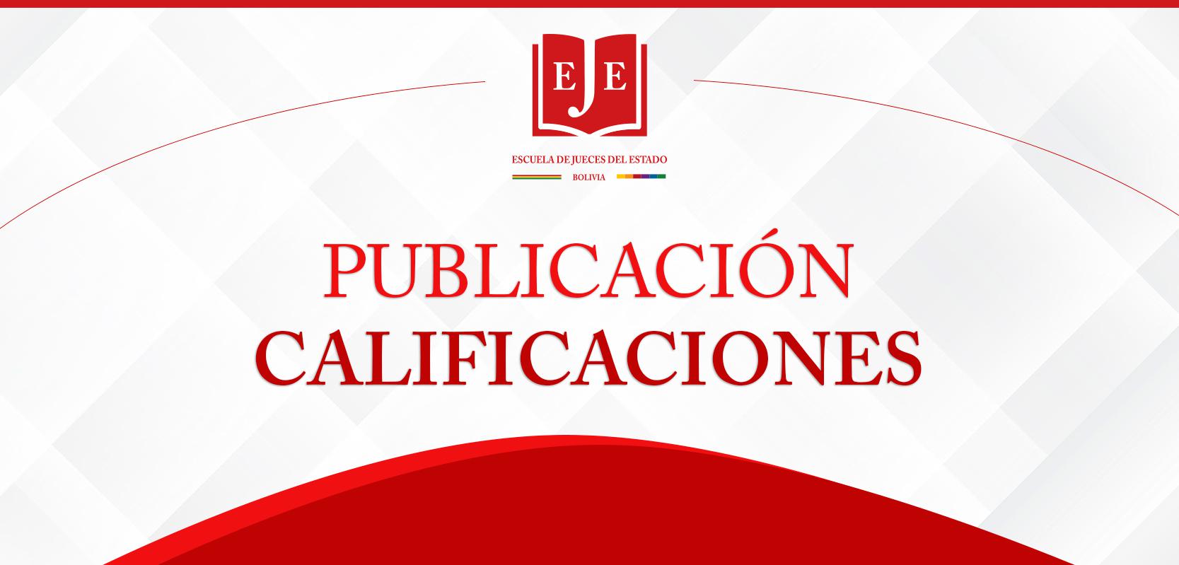 PUBLICACION DE CALIFICACIONES FINALES - CURSO TRAMITACIÓN DEL PROCESO CONTENCIOSO TRIBUTARIO